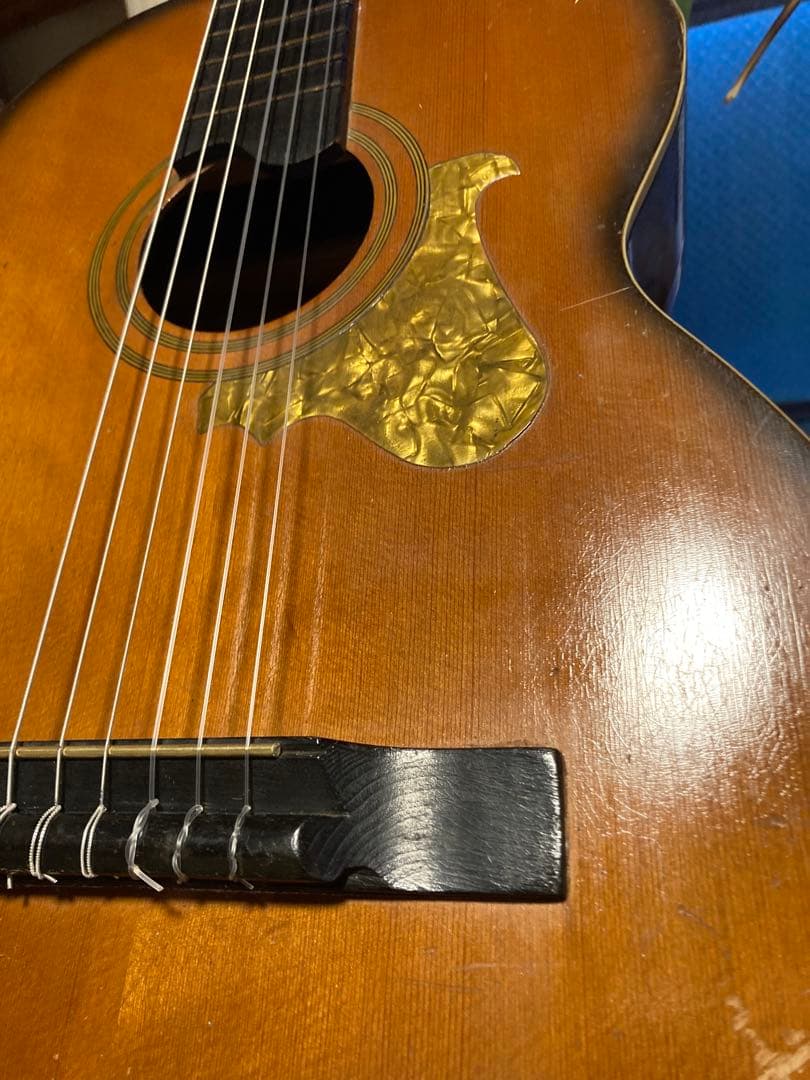 PIASTERE GUITER No.354 総単板？クラシックギター 50年代