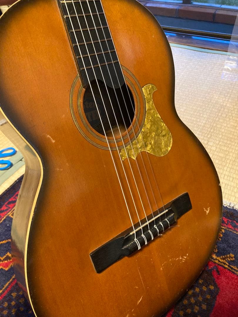 PIASTERE GUITER No.354 総単板？クラシックギター 50年代