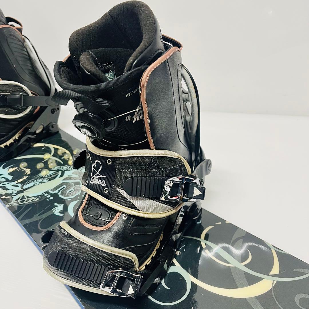 K2 ウーメンズ　スノボセット　スノーボード　BOAブーツ　ボードセット　k2