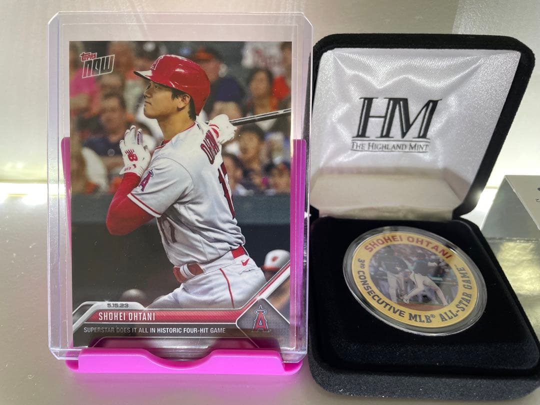 大谷翔平 2023 MLBオールスターゲーム出場記念ゴールド