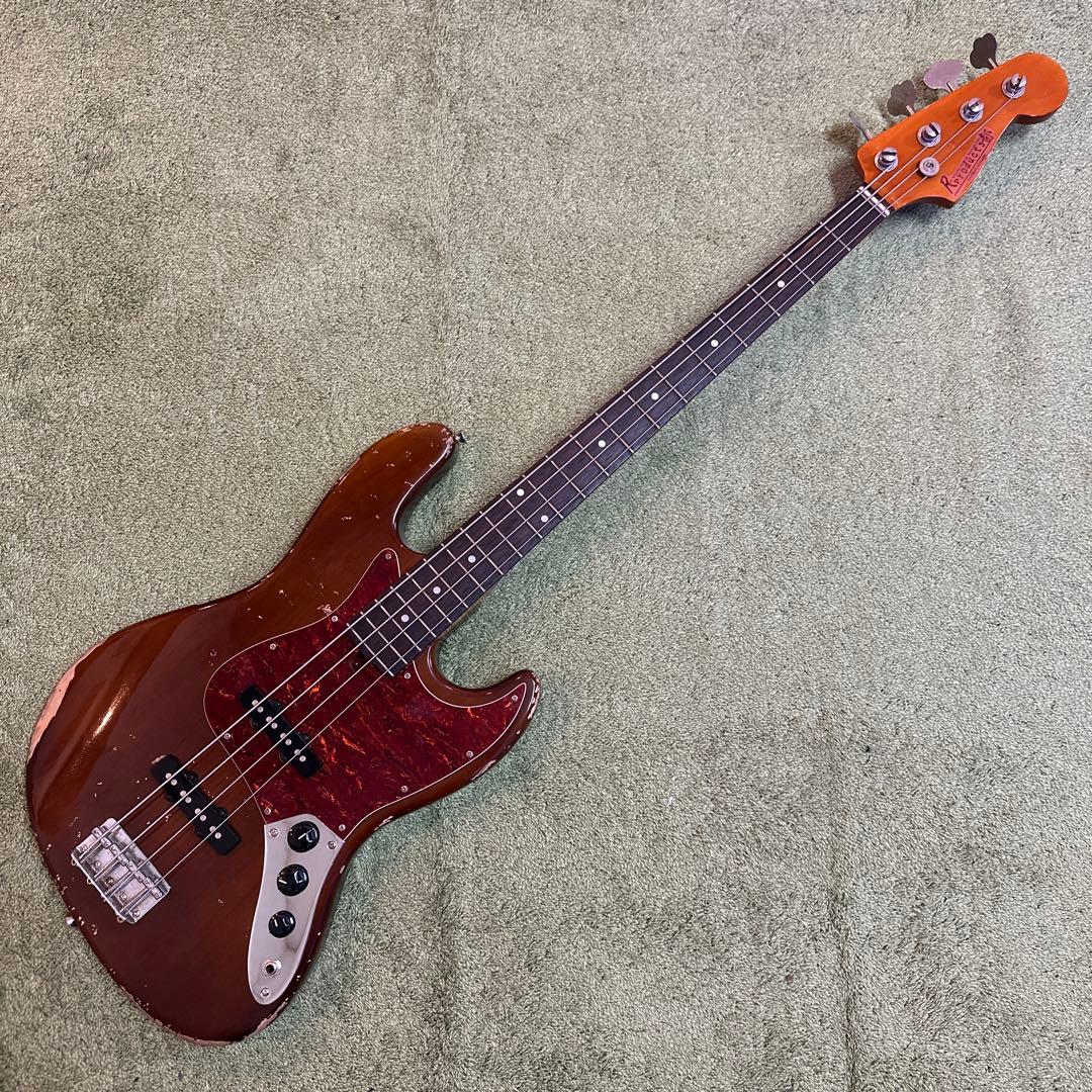 都 R.products miyako custom bass guitar