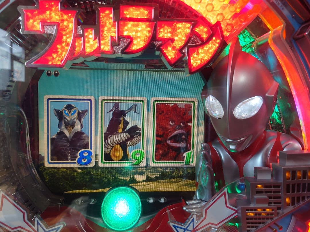 パチンコ実機CRぱちんこウルトラマンM78TF7 循環オートスイッチ付き