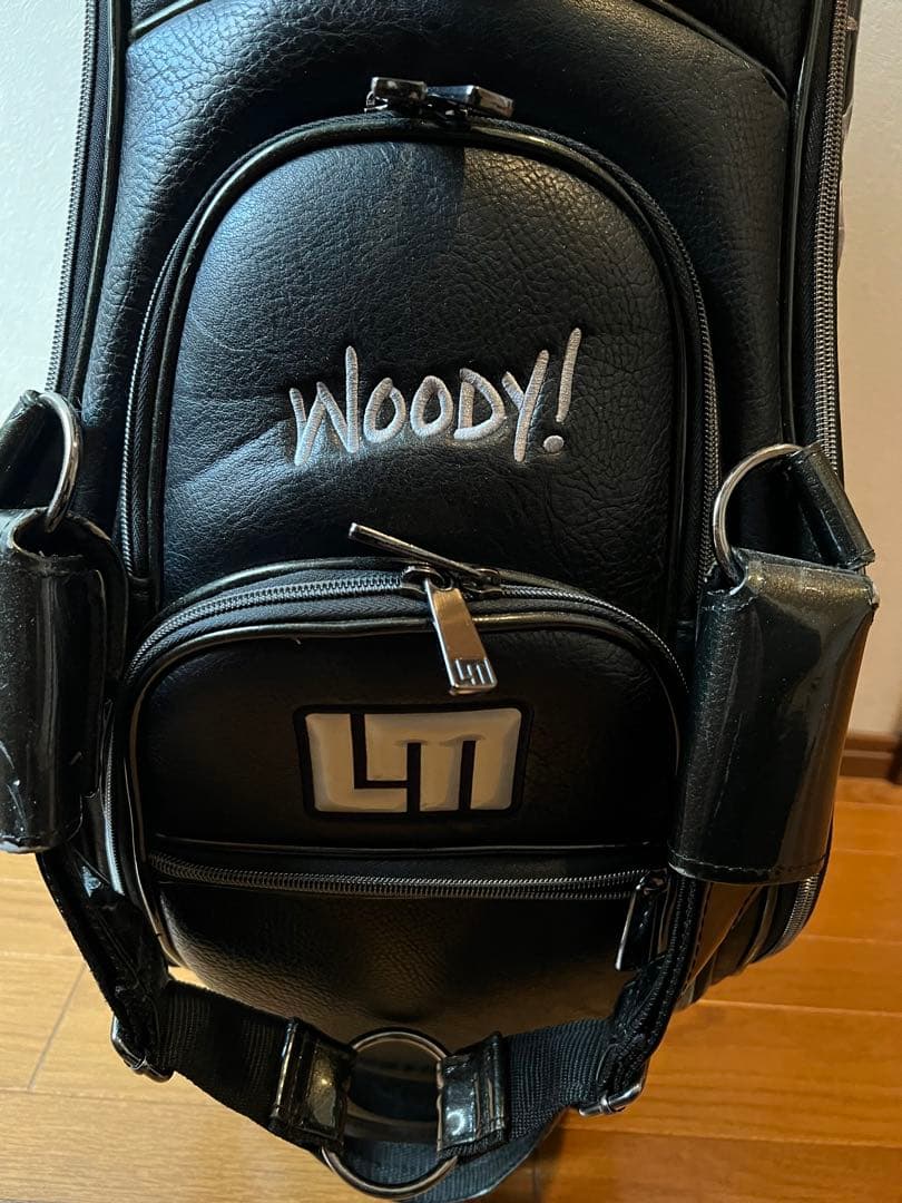 ラウドマウスシャガデリックシルバー刺繍柄ゴルフバッグ