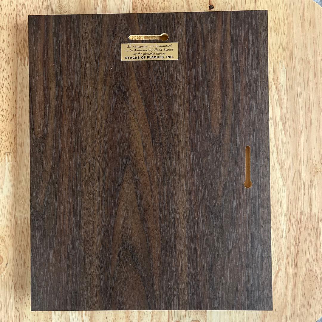 NFL ジョー・モンタナ JOE MONTANA 記念プレート　直筆サイン入り