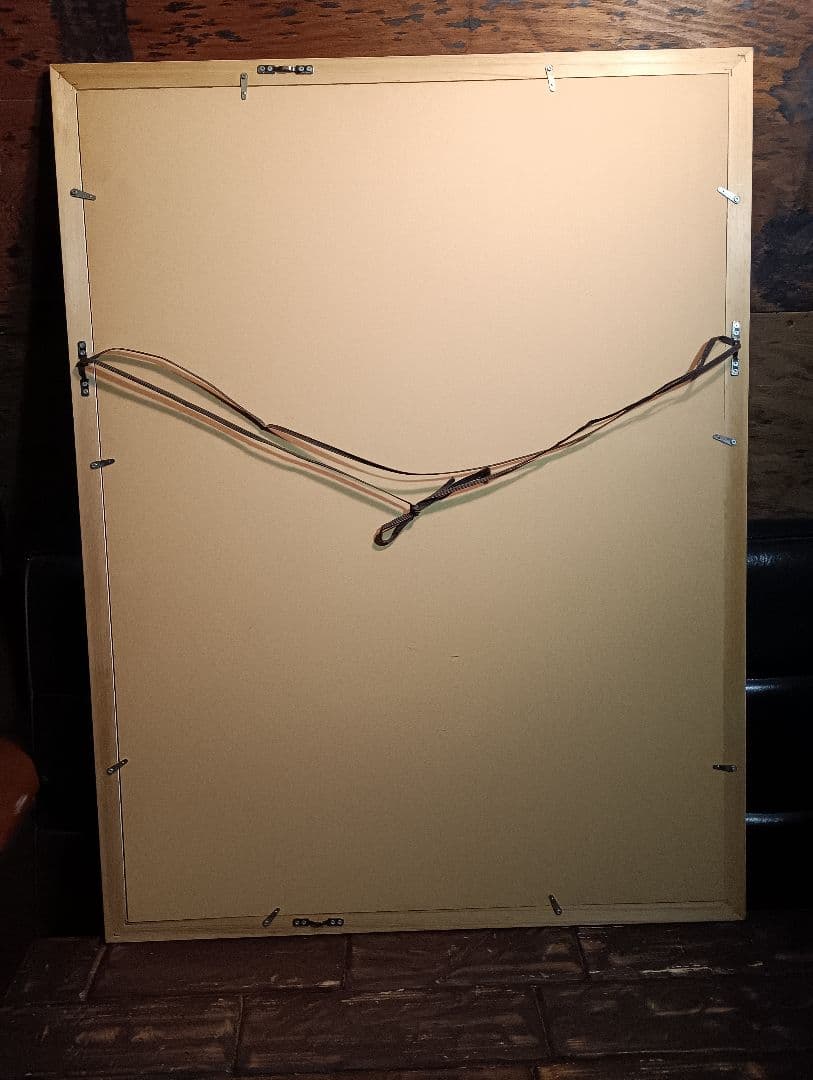 ８０年代　フランス製　大型　アンリ・マティス　バレリーナ　アートフレーム　額入