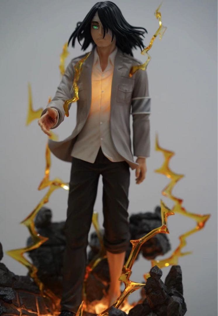 進撃の巨人 エレン・イェーガー ガレージキット ガレキ スタチュー⑤