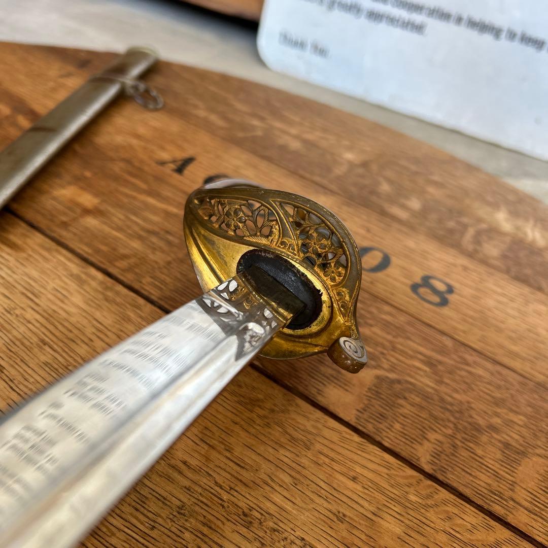 【観賞用】古道具 模造刀 骨董品 日本軍 装品 インダストリアル アンティーク