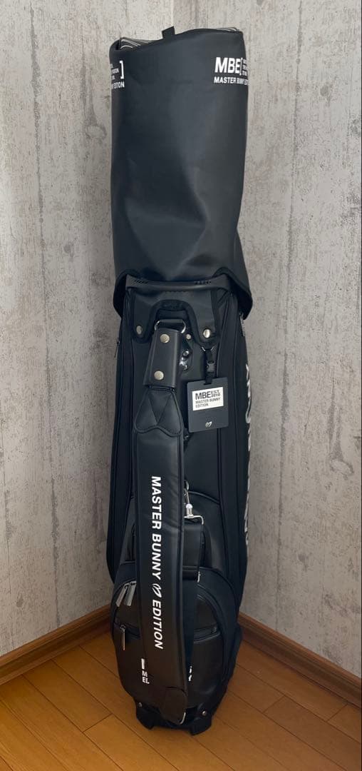 けんけんMASTER BUNNY EDITION キャディバッグ ブラック