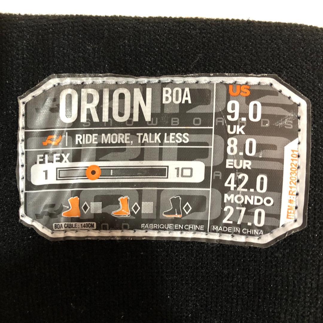 ④ 27cm RIDE ライド ORION BOA スノーボードブーツ