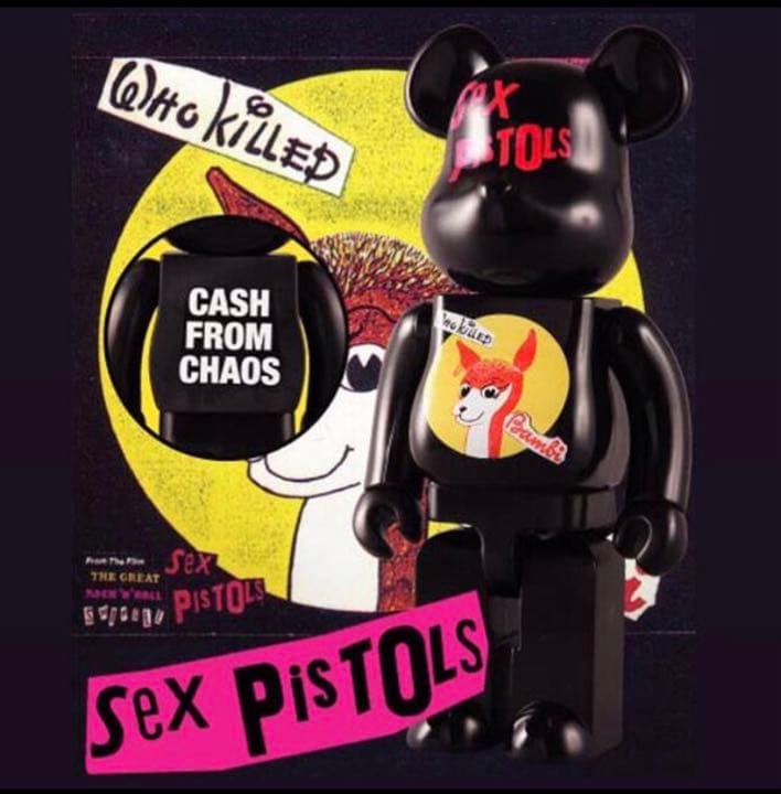 ベアブリック BE@RBRICK SEX pistols Bambi 400%