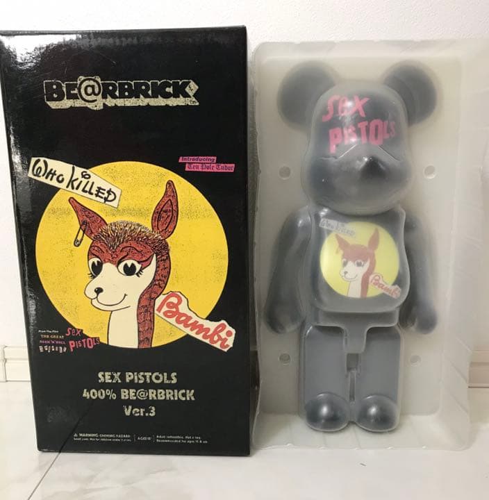 ベアブリック BE@RBRICK SEX pistols Bambi 400%