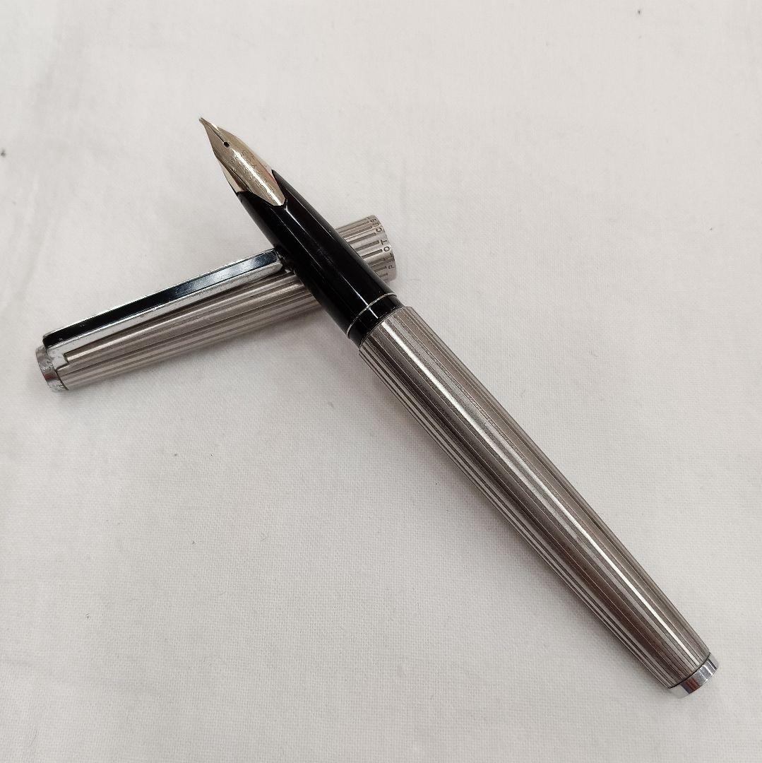 筆記未確認 リユース PILOT パイロット カスタムストライプ ペン先M 中字