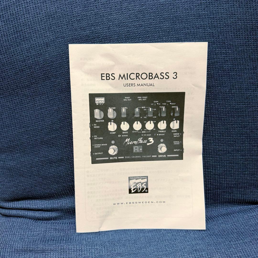 ベース EBS MicroBass 3