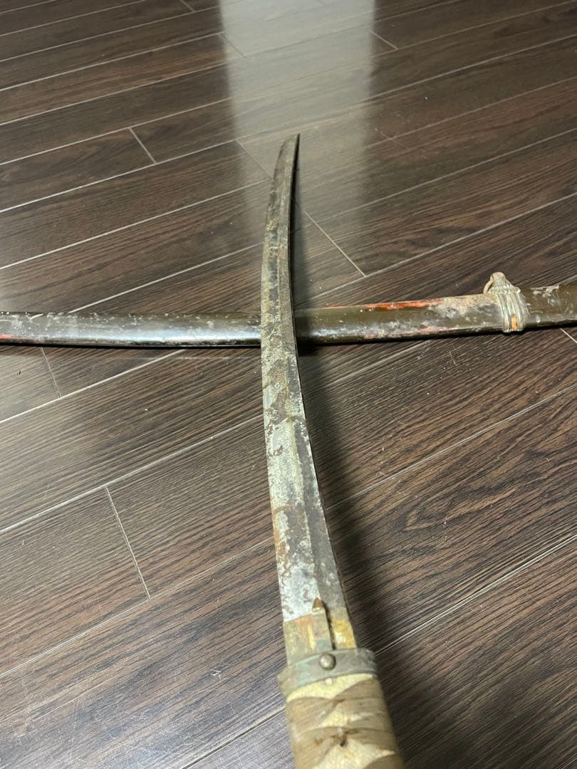 軍刀 指揮刀 旧日本軍 大日本帝国　模造刀　鍔無し