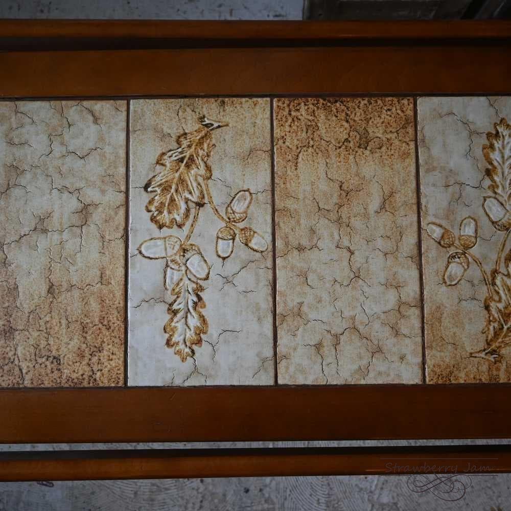 L3705-38 北欧ヴィンテージ デンマーク コーヒーテーブル タイル 北欧