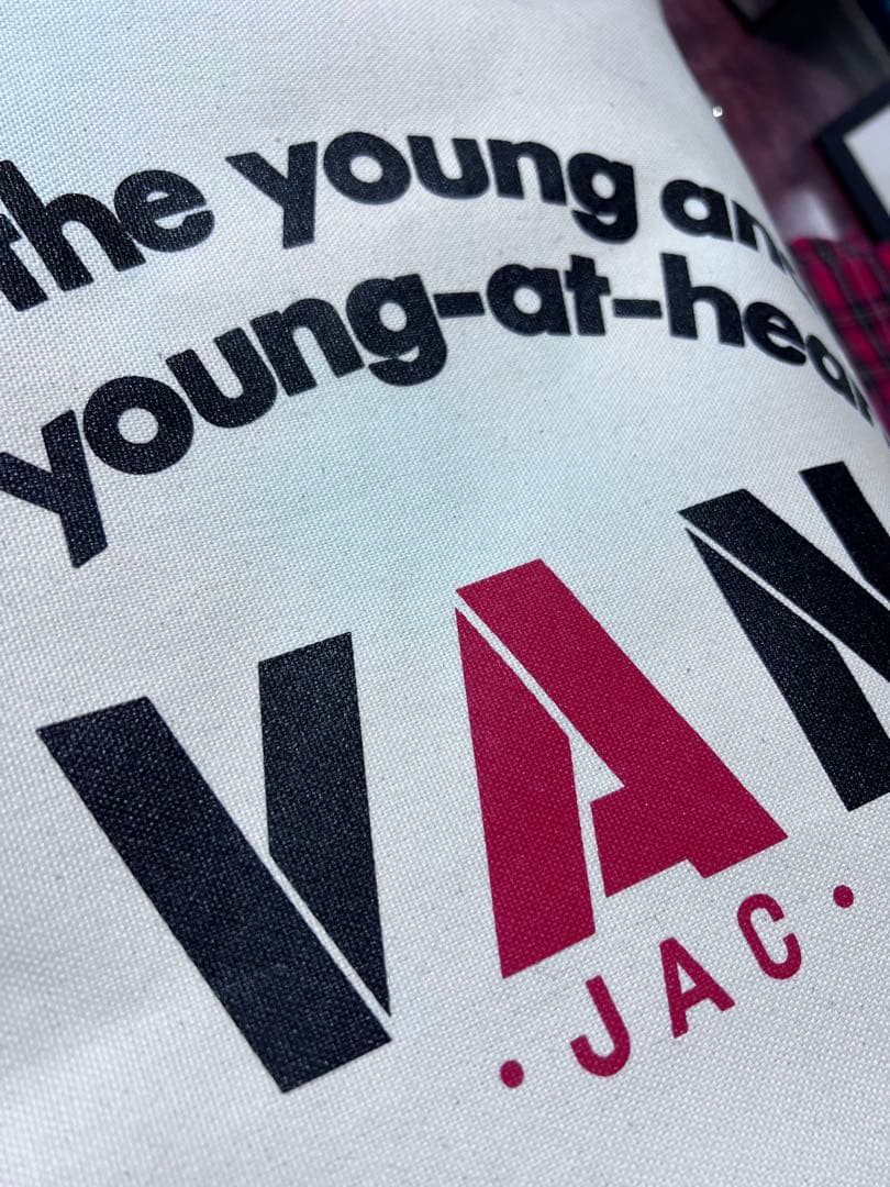 VAN JACKETヘルメット用トートバッグ限定品かなり丈夫です。新品未使用品