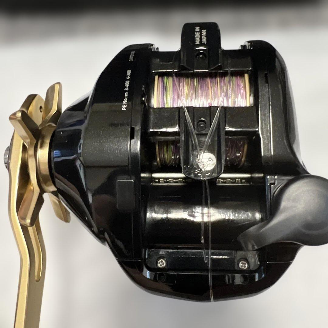 超美品 Daiwaシーボーグ G300JL PE4号300m付