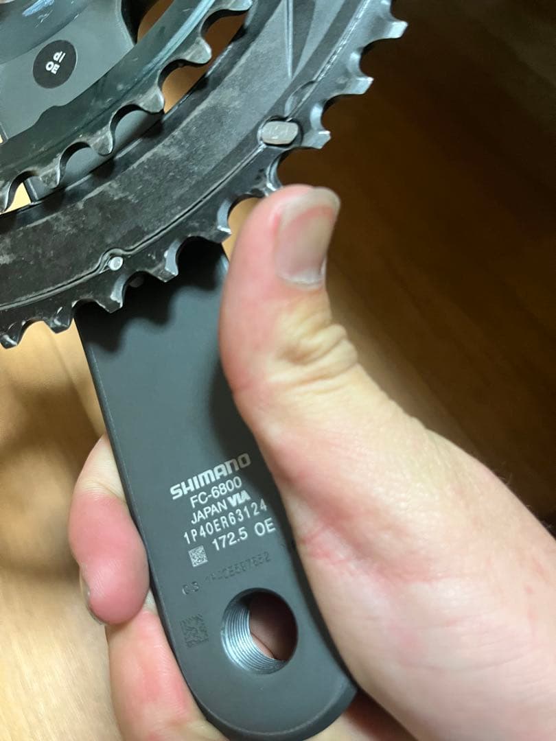 シマノ ULTEGRA　FC-R6800 53-39 172.5mm ②