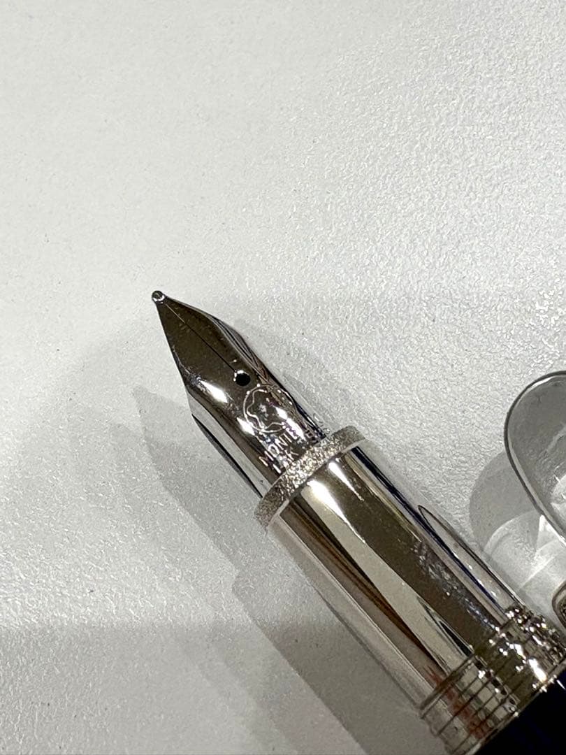 モンブラン　スターウォーカー　クールブルー　万年筆　ペン先 585 ヴィンテージ