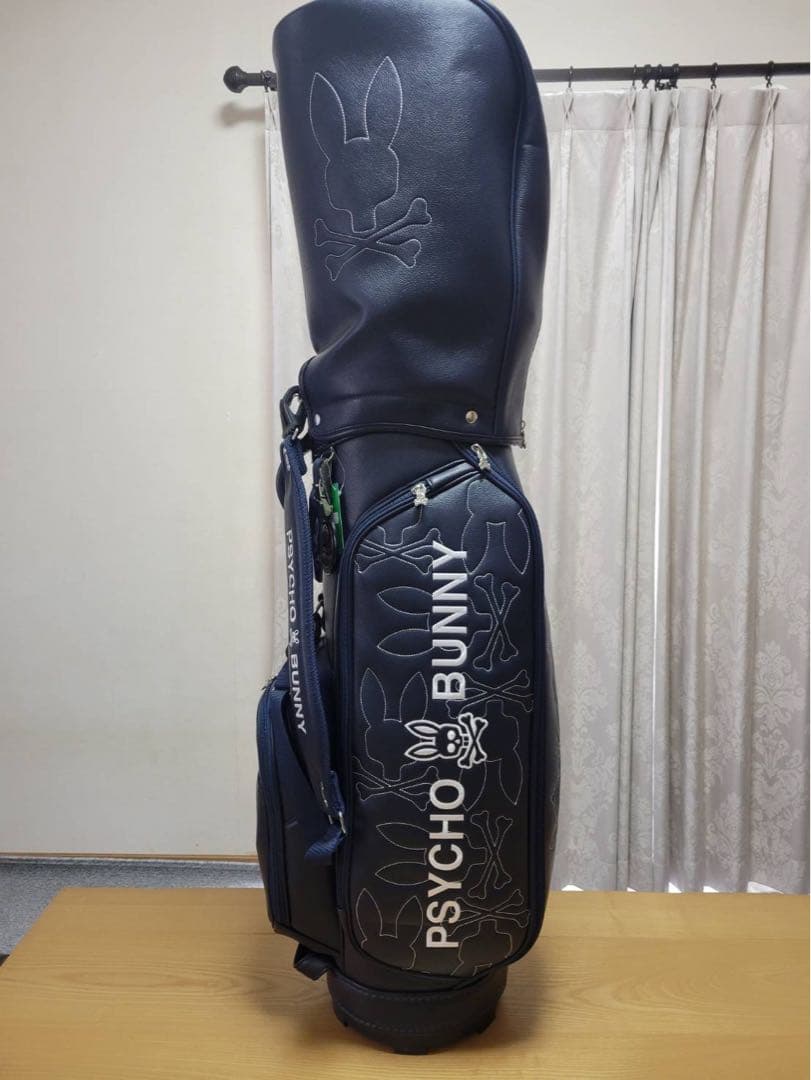 PSYCHO BUNNY ゴルフバッグ ネイビー