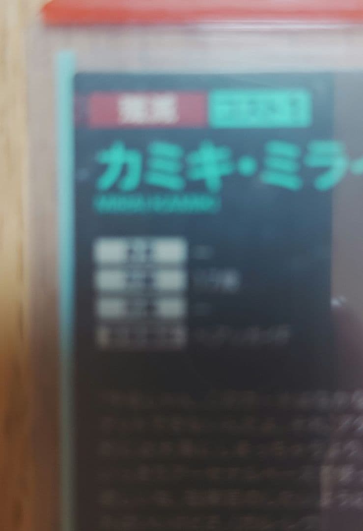 アーセナルベース　カミキ・ミライ 　パラレル