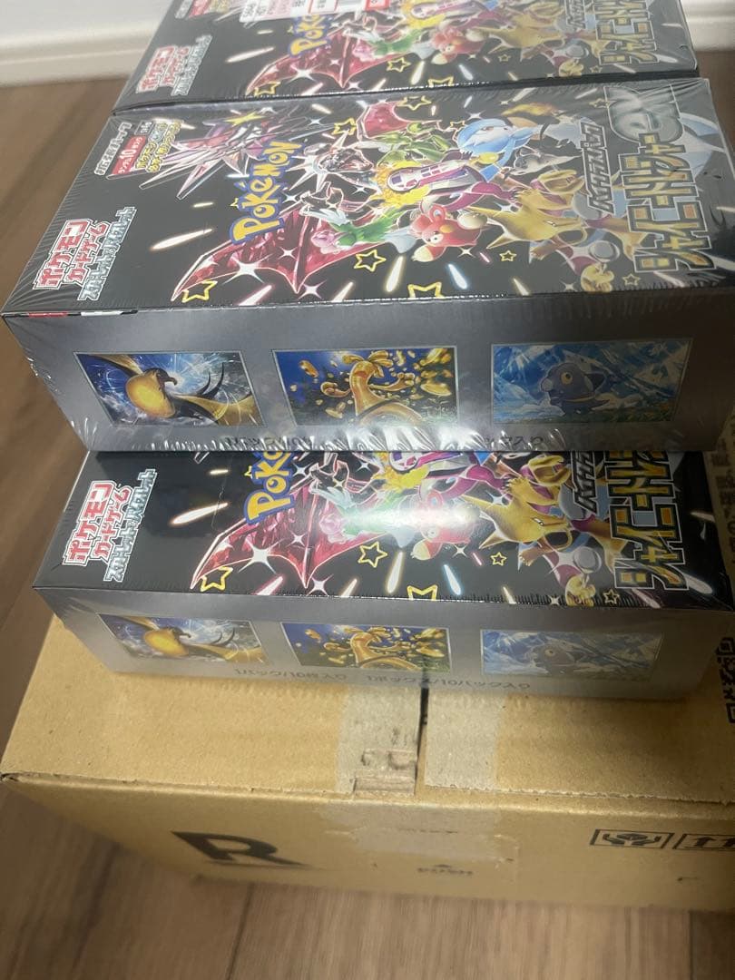 未開封新品 シュリンク付 シャイニートレジャーex BOX 5box