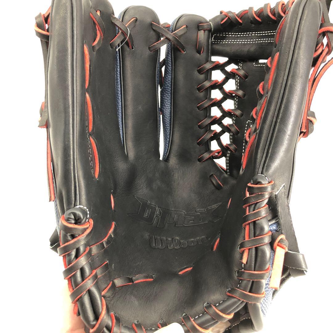 【最終価格】wilson D-MAX 軟式　左投げ　ユーティリティ