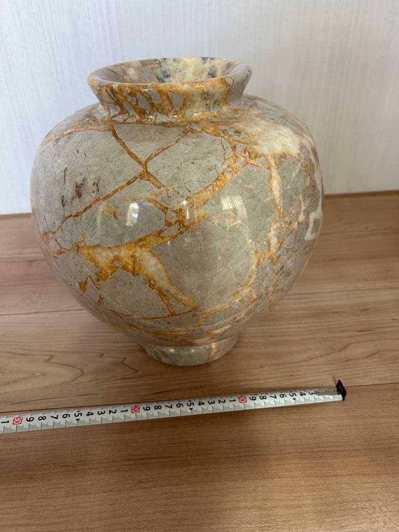 大理石　壺　山口県秋芳洞