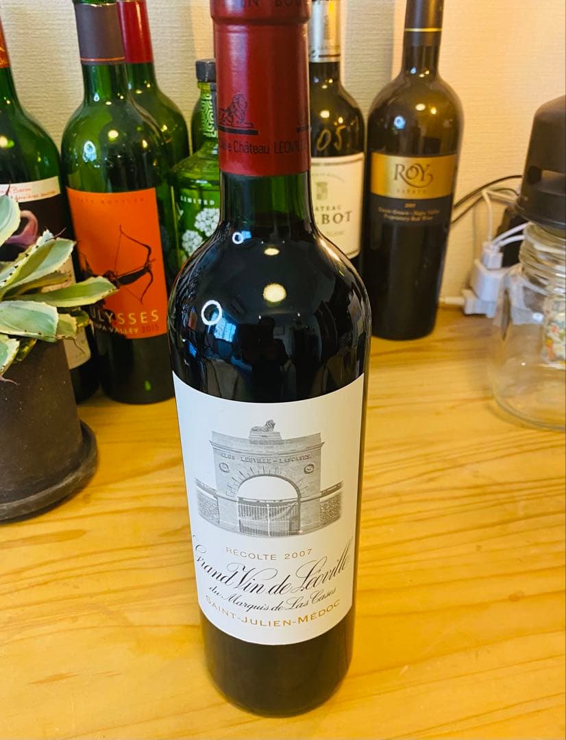 シャトー•レオヴィル•ラス•カーズ2007 ボルドー2級　スーパーセカンド