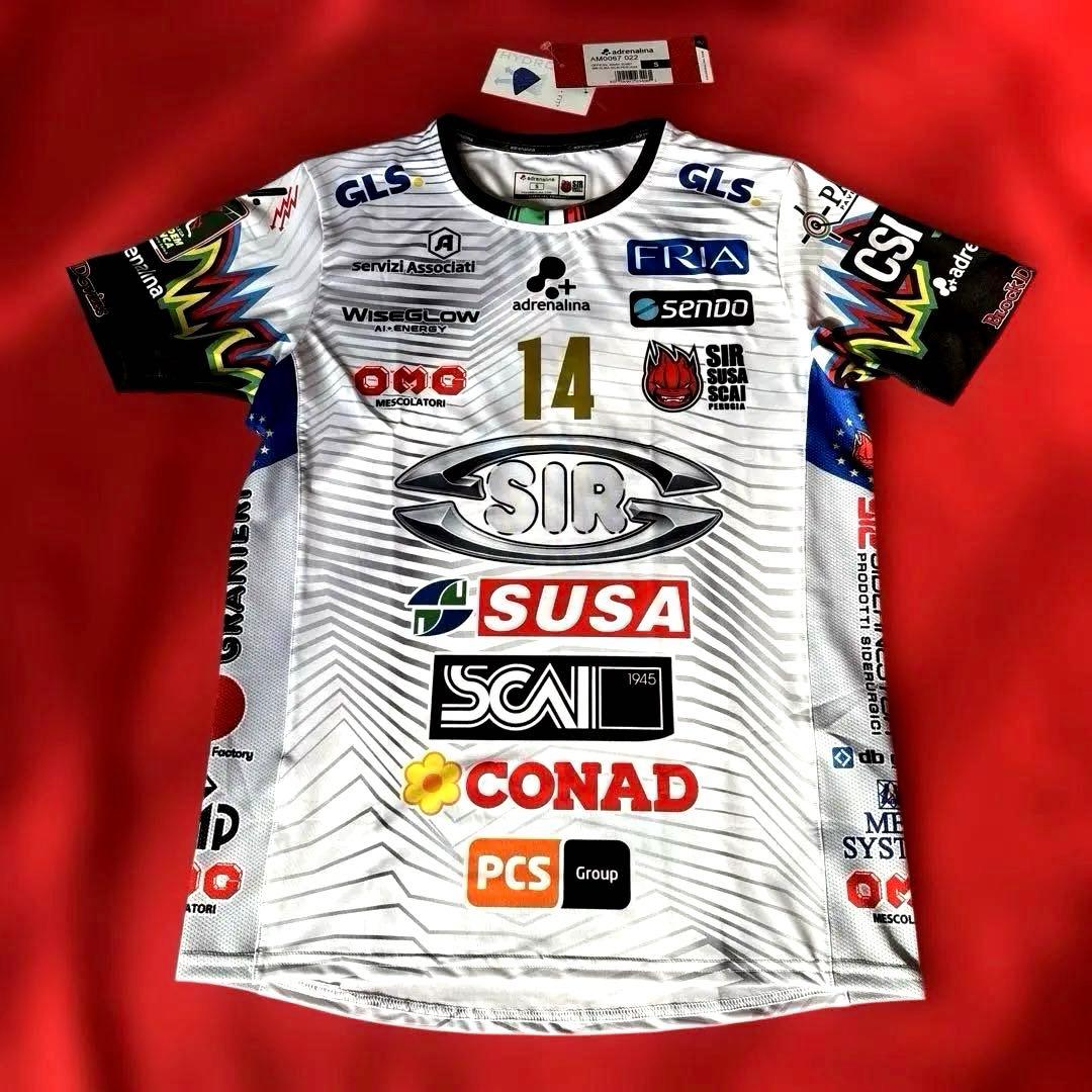 【正規品】石川祐希 ユニフォーム 新品未開封 ペルージャ ホワイト バレーボール