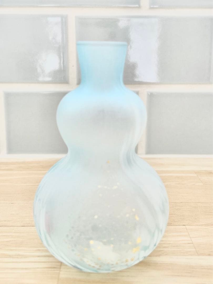 藤田喬平 手吹 ガラス 徳利 文化勲章 美術品 グラス 酒器 花瓶 ひょうたん