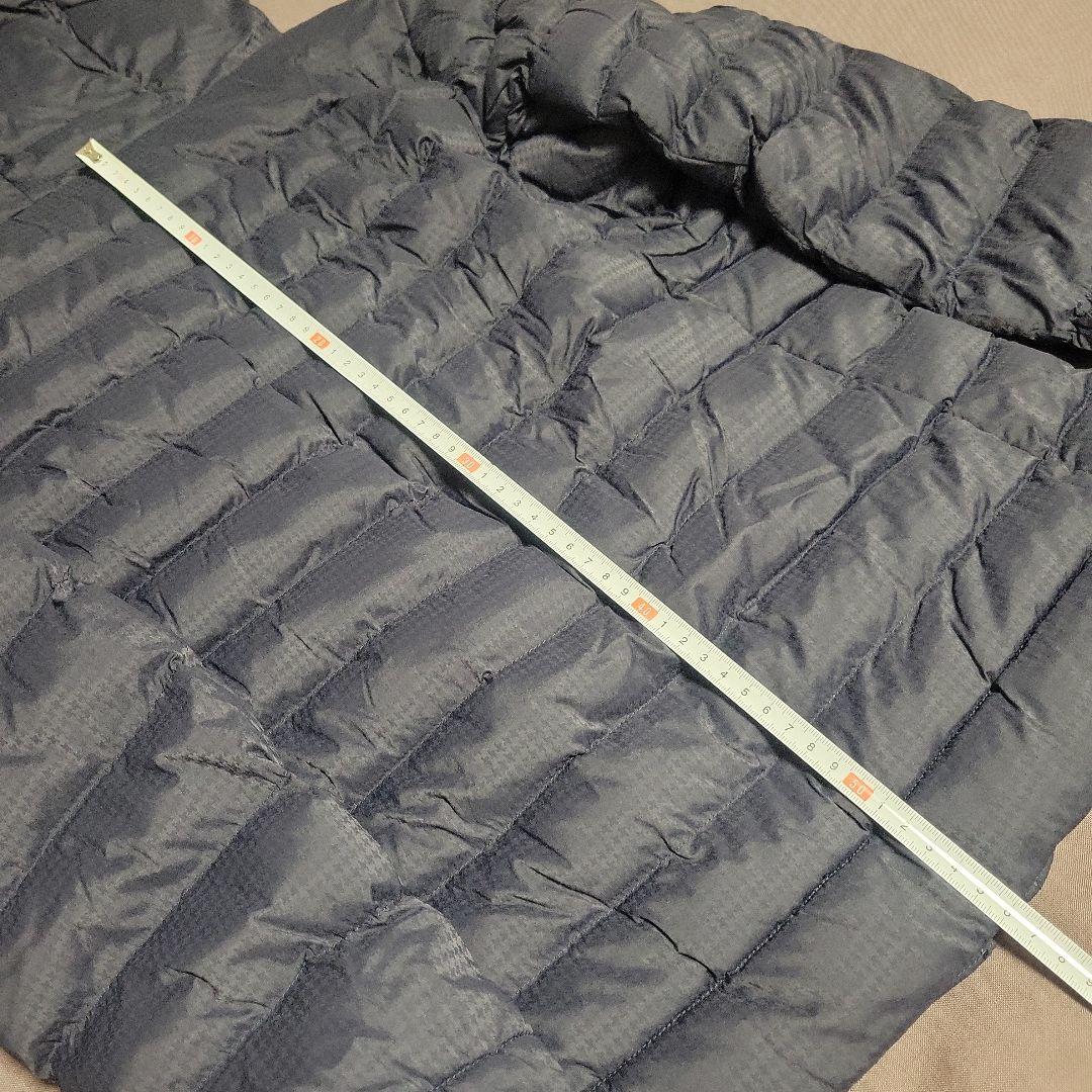 【1日割引】PEARLY GATES フード付きキルティングジャケット ネイビー