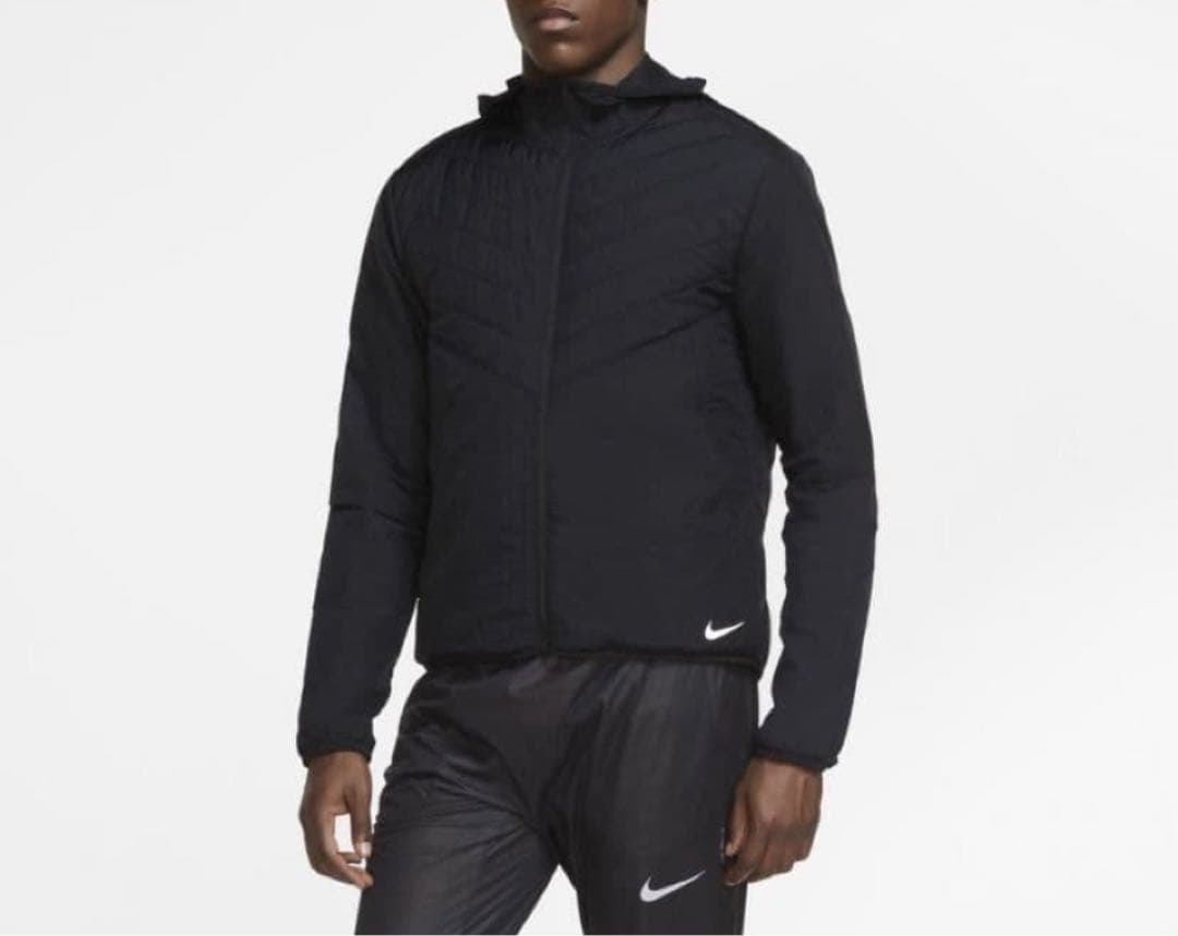 NIKE RUNNING メンズ Lサイズ エアロレイヤー ジャケットフーディー