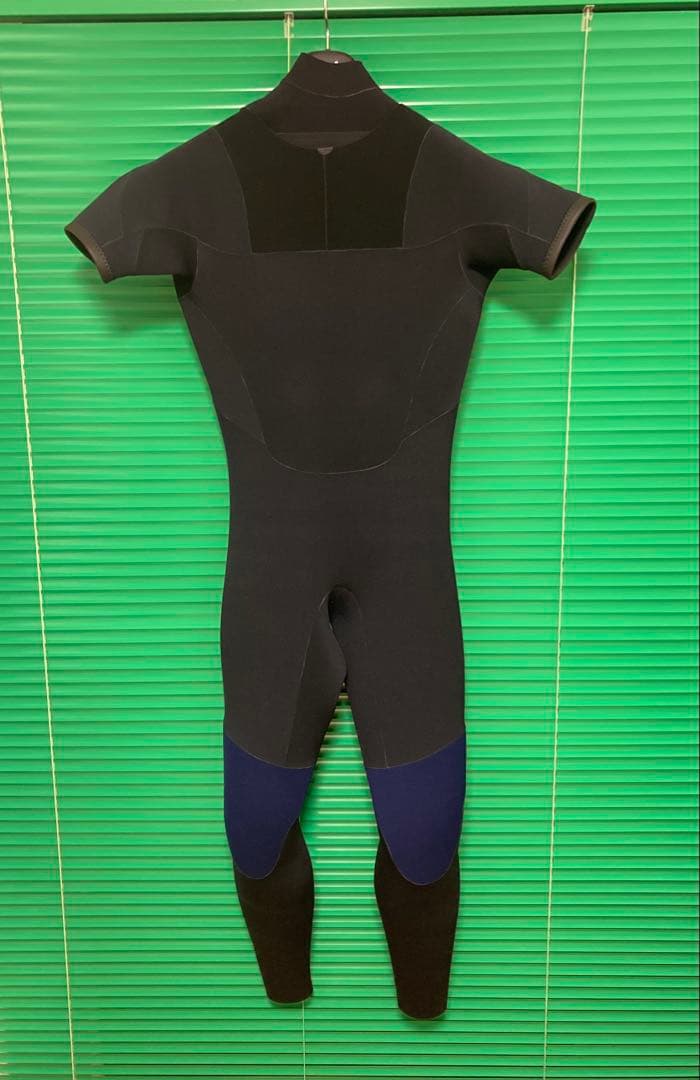 AX シーガルウェットスーツ 黒 半袖　2024.25モデル　既製MLB