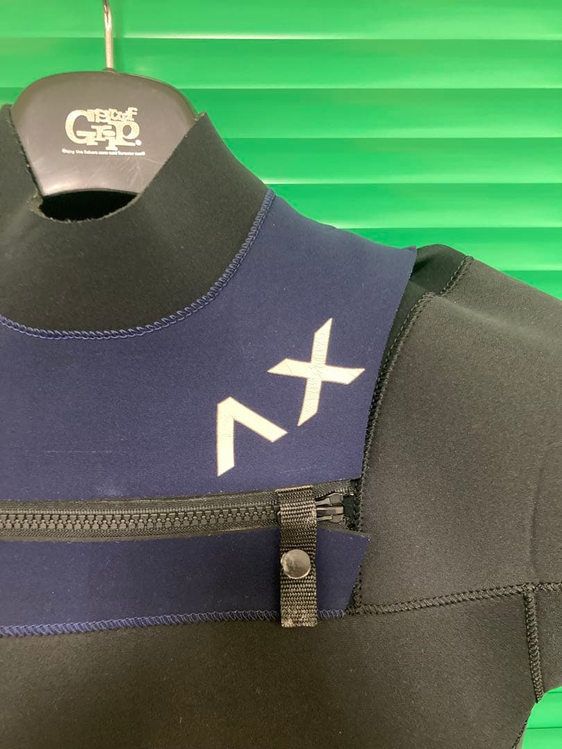 AX シーガルウェットスーツ 黒 半袖　2024.25モデル　既製MLB