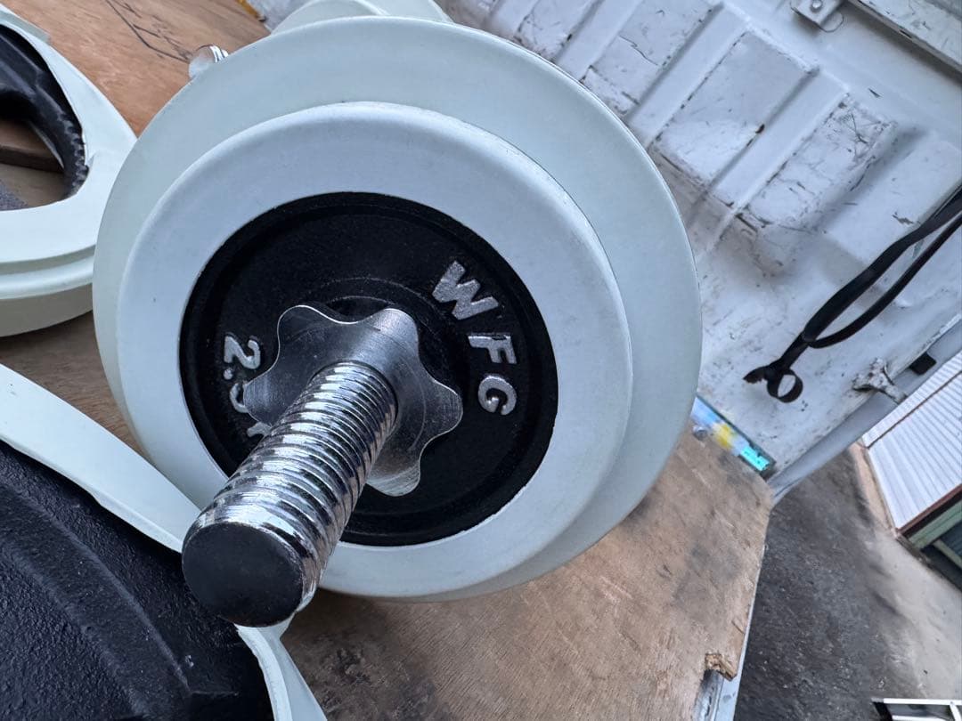 WILD FIT 85kg 16枚セット バーベル スチール プレート 15kg