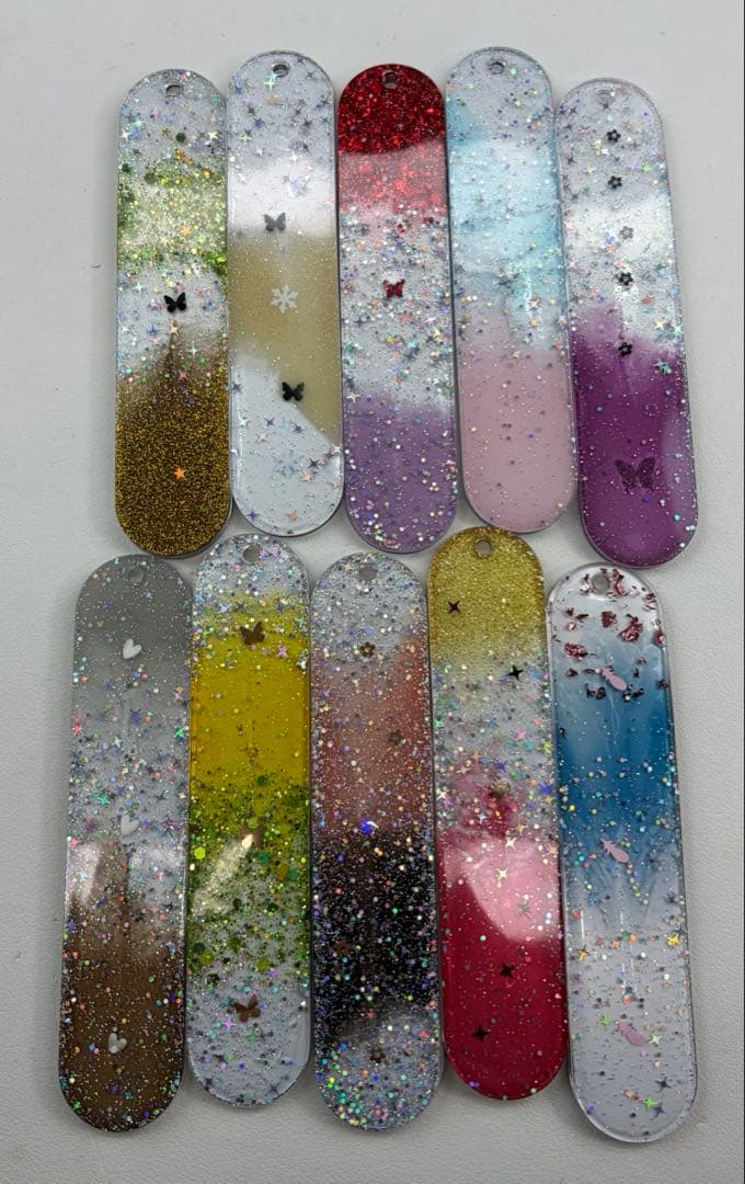 肖戦 新作　可愛い　栞　レジンキーホルダー 10点セット❣️0122