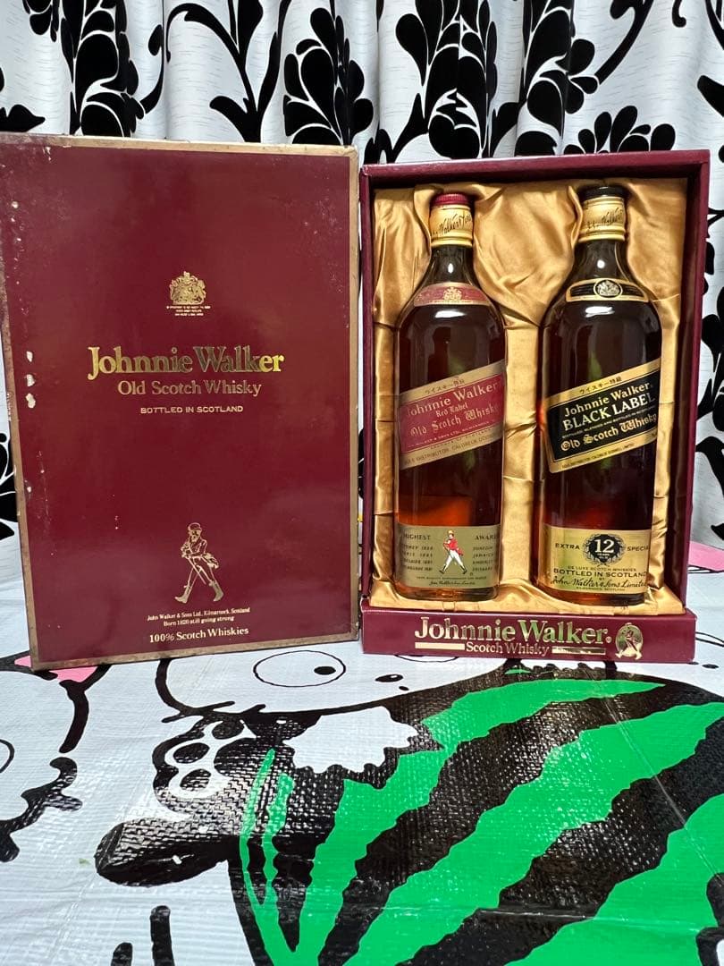 ジョニーウォーカー　レッドラベル/ ジョニーウォーカー ブラックラベル