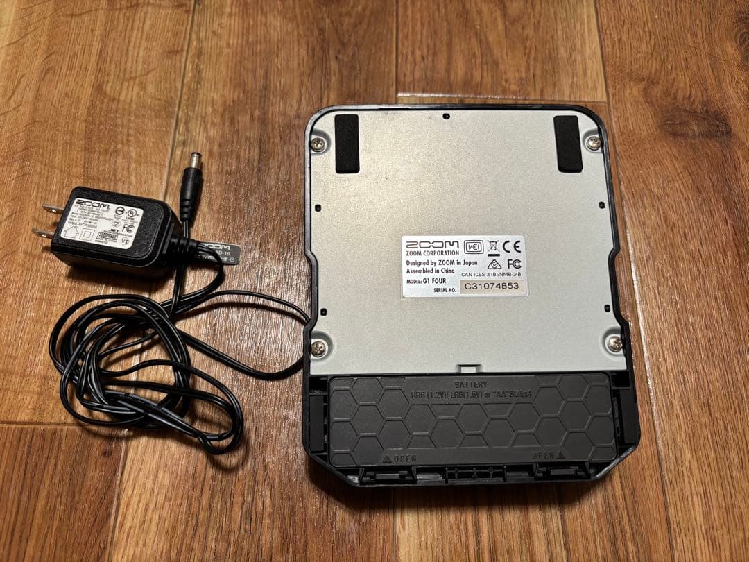 ZOOM G1X FOUR ギターエフェクター ACアダプター付