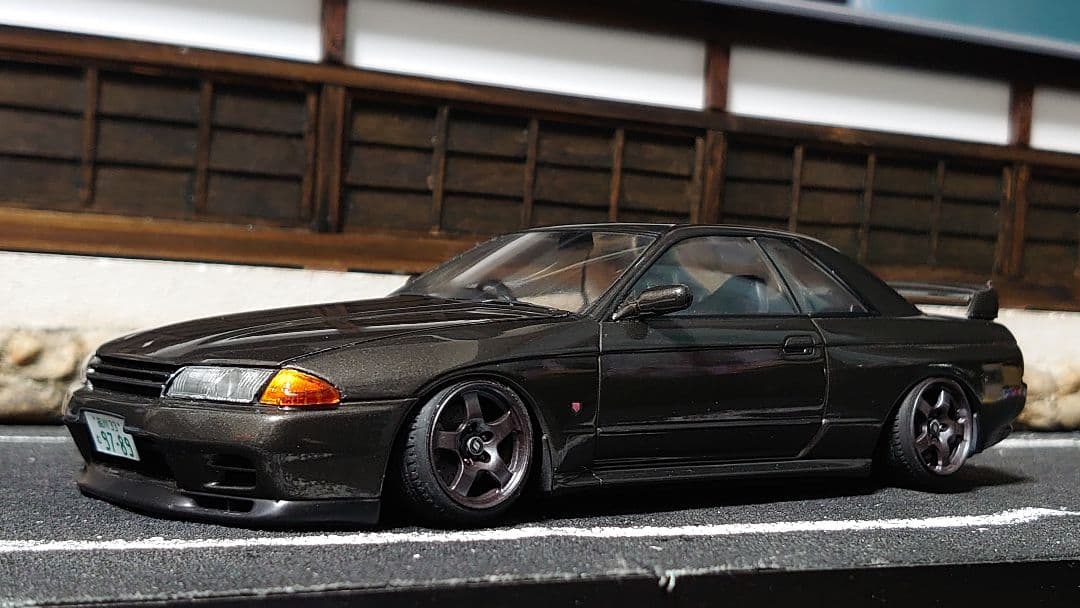 1/24 タミヤ スカイライン r32 完成品