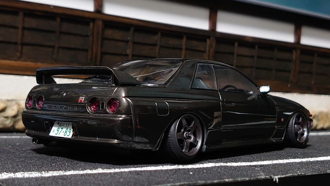 1/24 タミヤ スカイライン r32 完成品