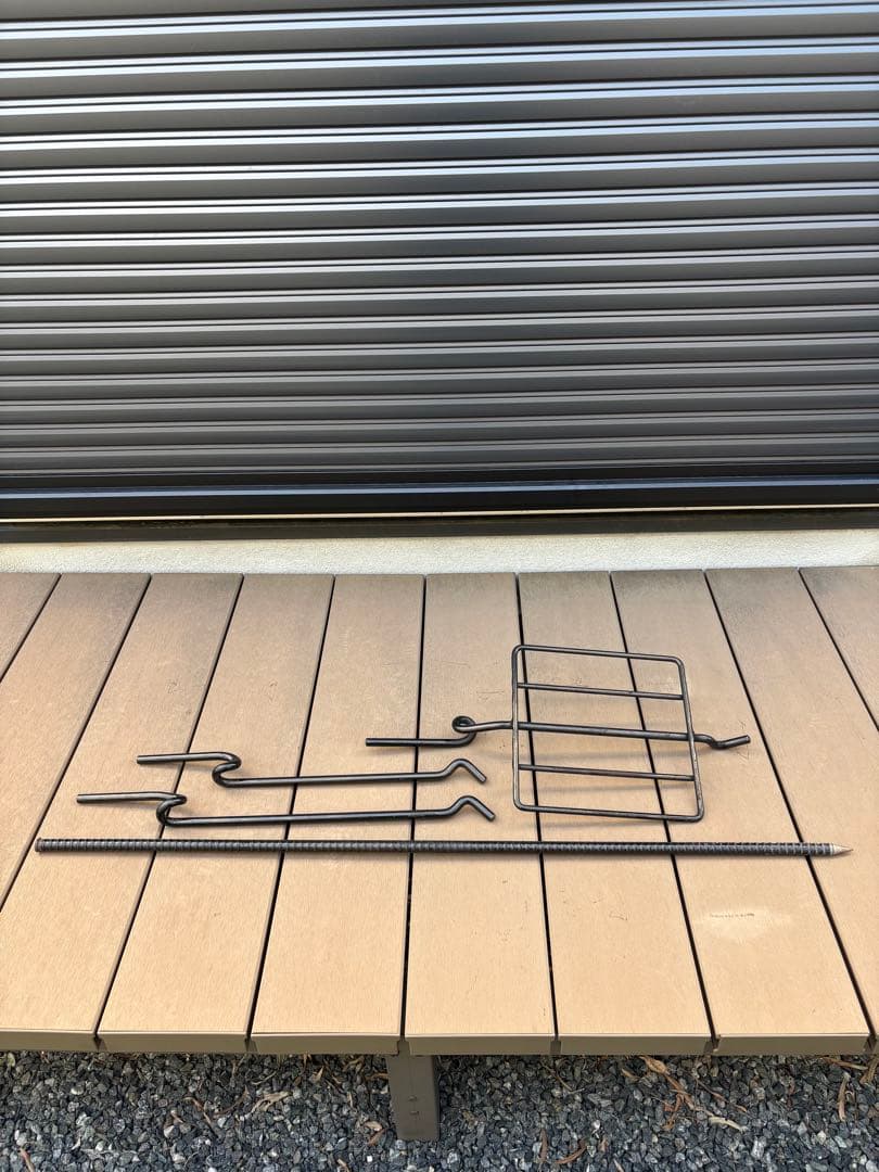 CAMP MANIA PRODUCTSファイヤーハンガーL＋専用テーブルLセット