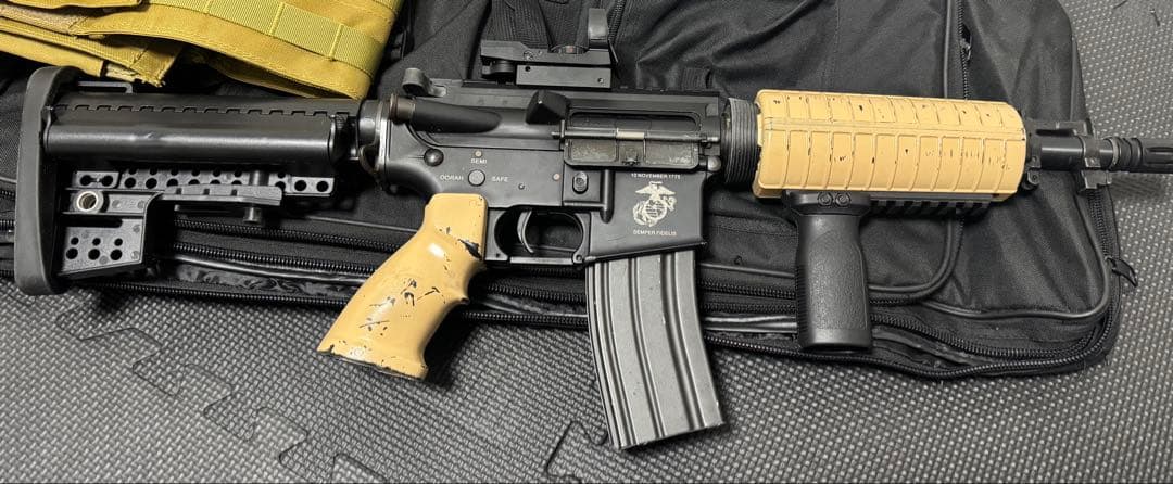 M4 電動ガン　その他サバゲーセット