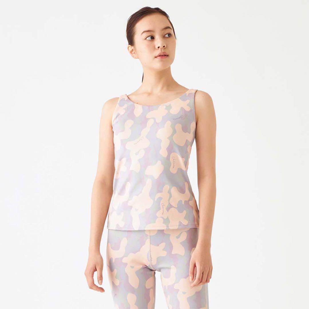 チャコット ヨガ　プリントトップ　キャミソール