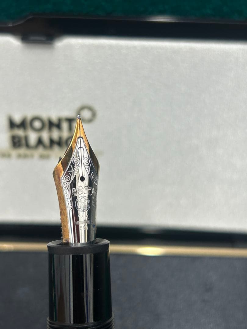 MONTBLANC 万年筆ブラック K14