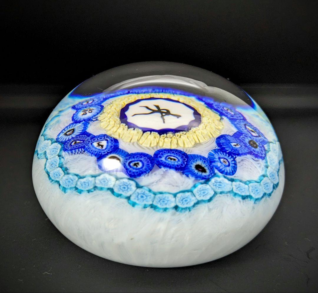 Baccarat 1974年 ミルフィオリ 千の花 ペーパーウェイト