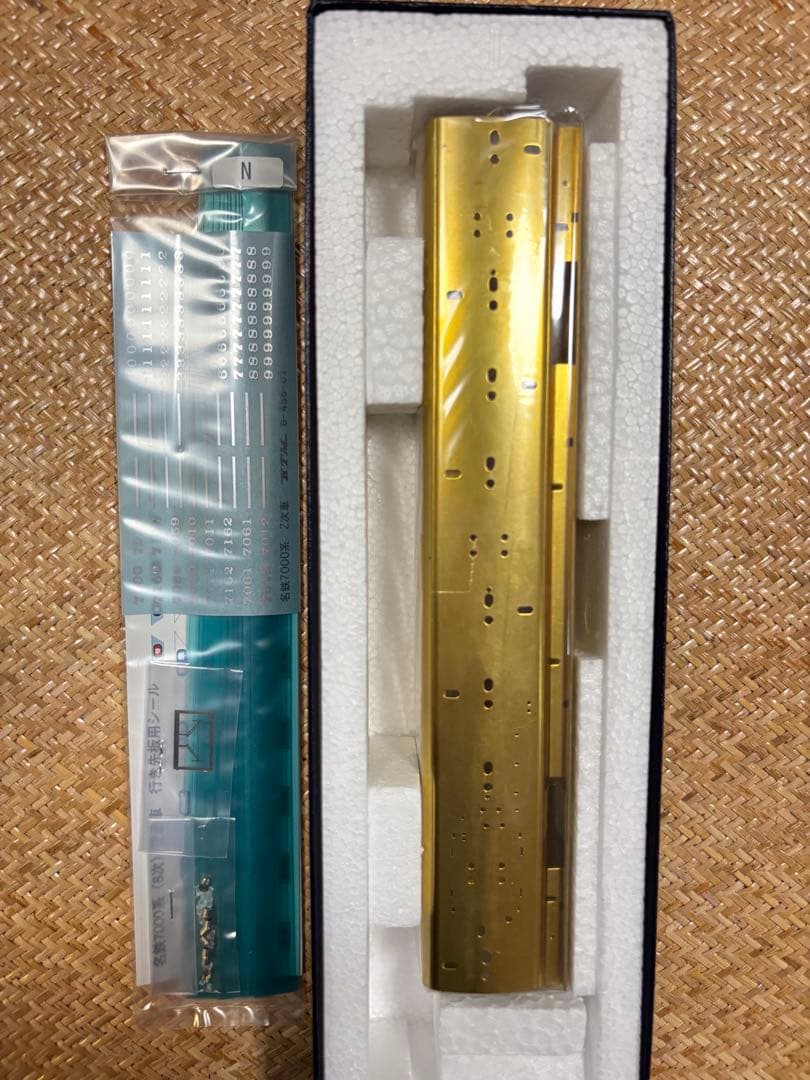 名古屋鉄道7000系 HO 2次車 1/80 16.5mm 真鍮　キット④