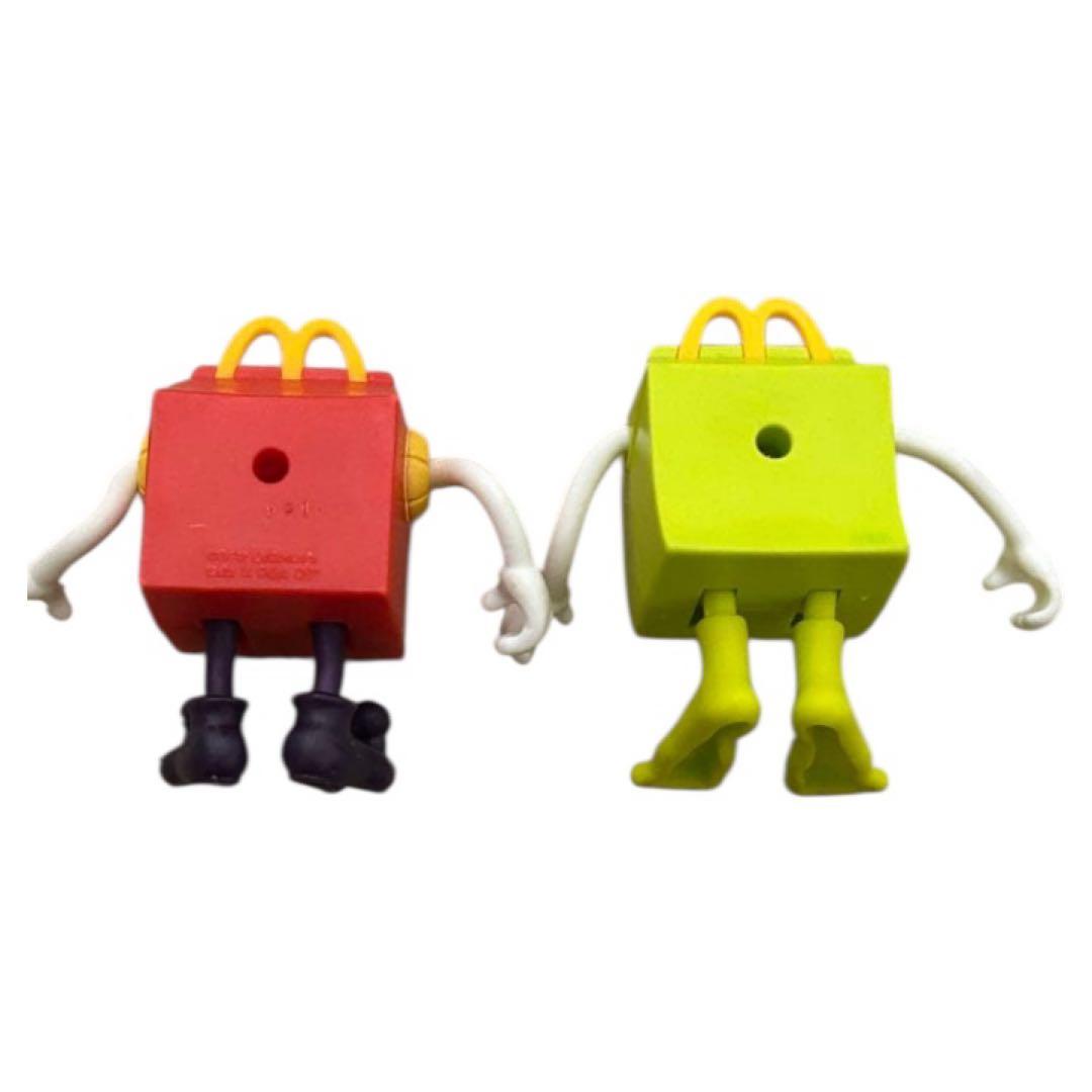 2012 マクドナルド フィギュアセット 赤と緑