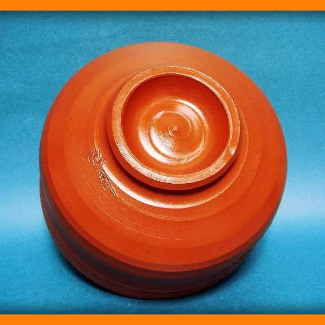 782『朱泥茶碗』　/骨董品 古美術 古玩 アンティーク