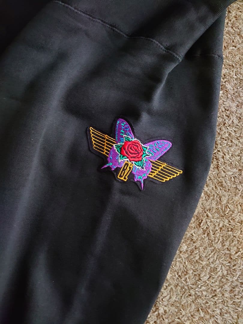 b'z LIVE GYM 1993 run ツアー パーカー 稲葉浩志 松本孝弘